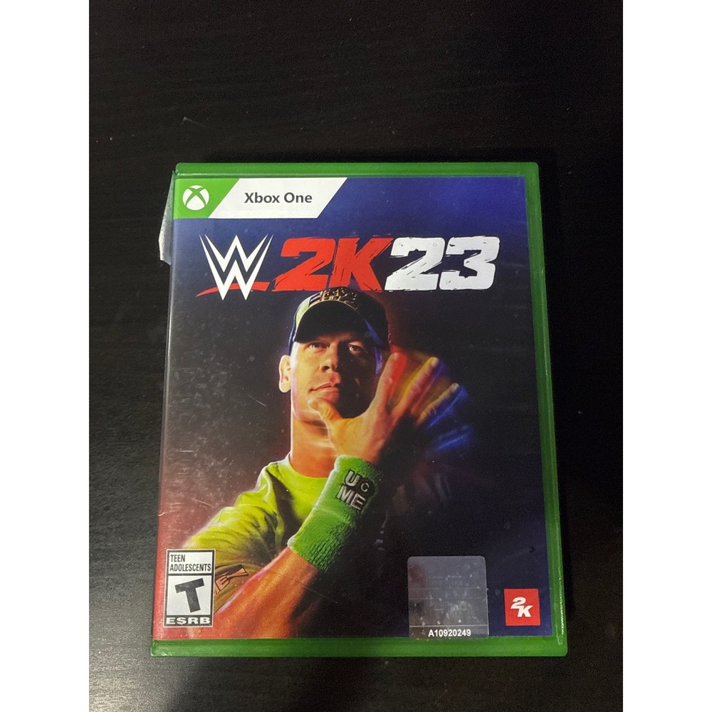 WWE 2K23 Xbox One Video Game 2K Sports John Cena Wrestling Simulation